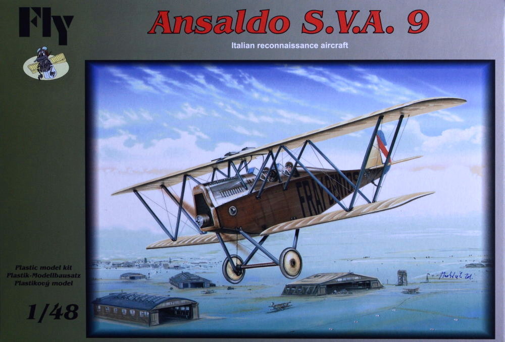 1/48 Ansaldo S.V.A. 9 (5x camo)