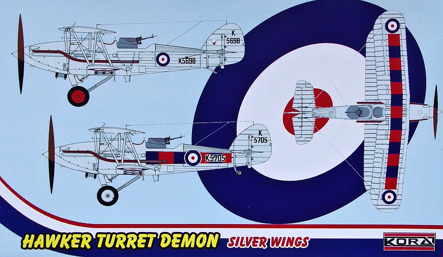 1/72 Hawker Turret Demon (Silver Wings)