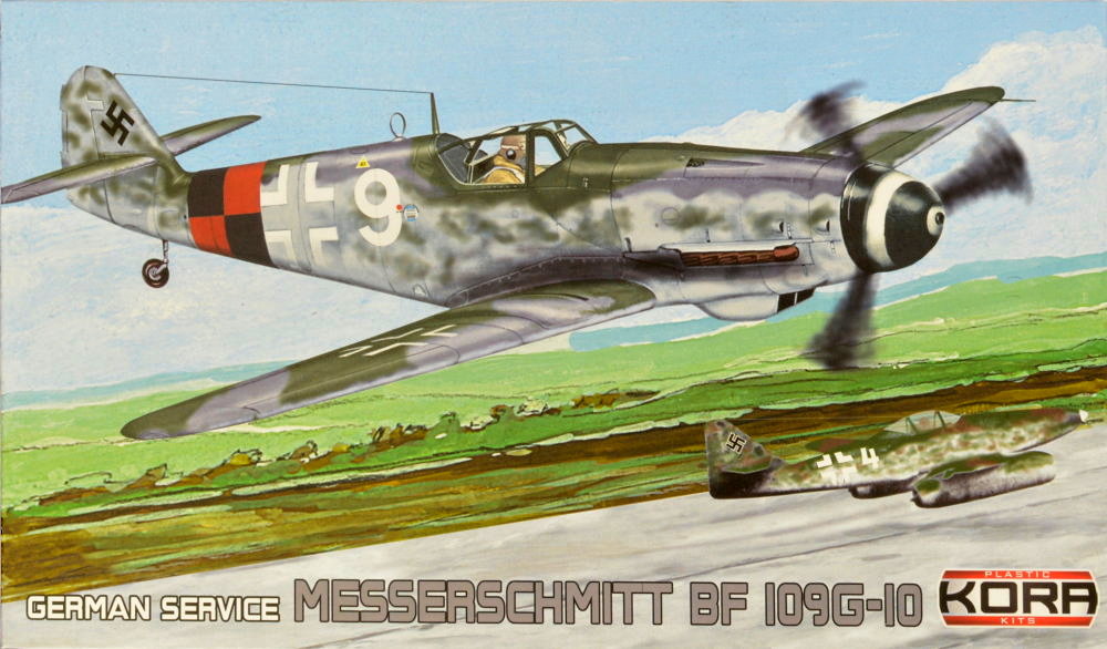 1/72 Messerschmitt Bf 109G-10 German Service