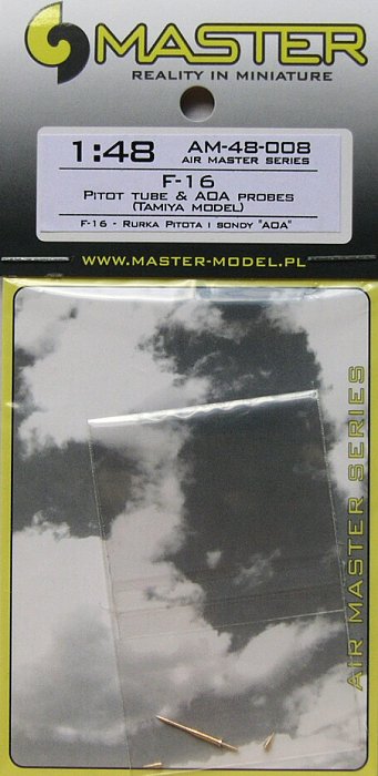 1/48 F-16 Pitot tube & Angle Of Attack probes