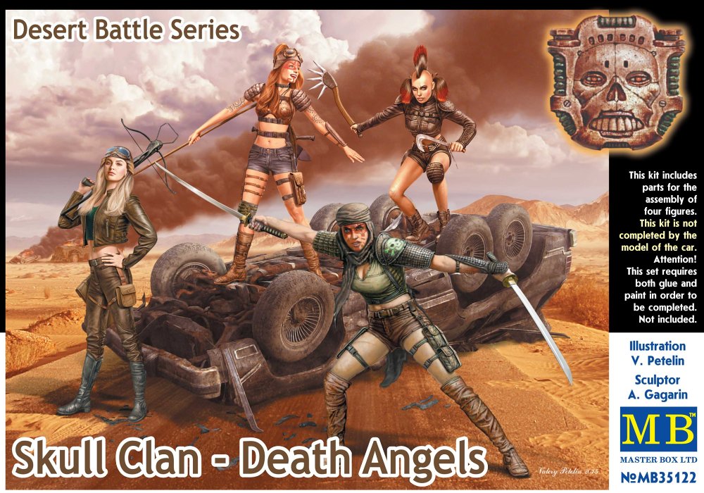 1/35 Skull Clan - Death Angels (4 fig.)