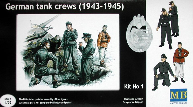 1/35 German Tank Crew 1943-1945 (Part 1)