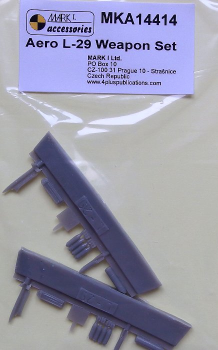 1/144 Aero L-29 Weapon set