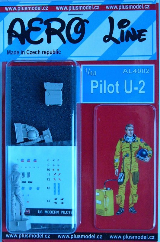 1/48 Pilot U-2 incl. decals (1 fig.)
