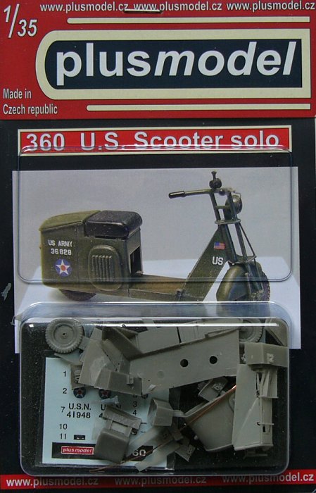 1/35 U.S. Scooter solo (resin kit)