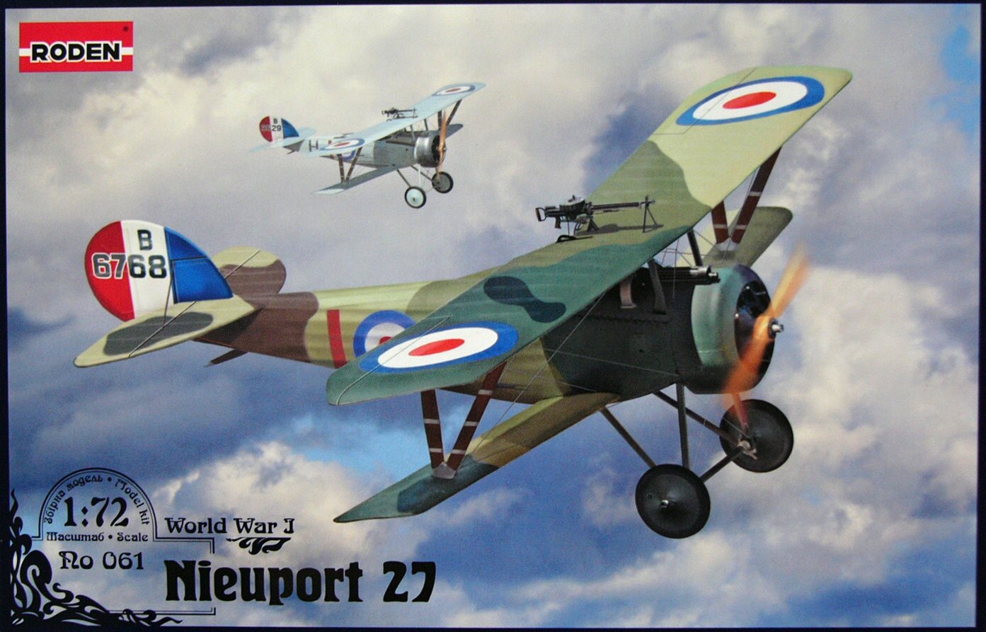 1/72 Nieuport 27 (French WWI Fighter)