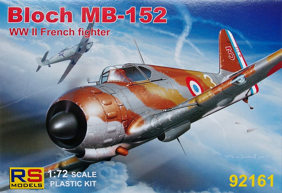 1/72 Bloch MB-152 (4x France)