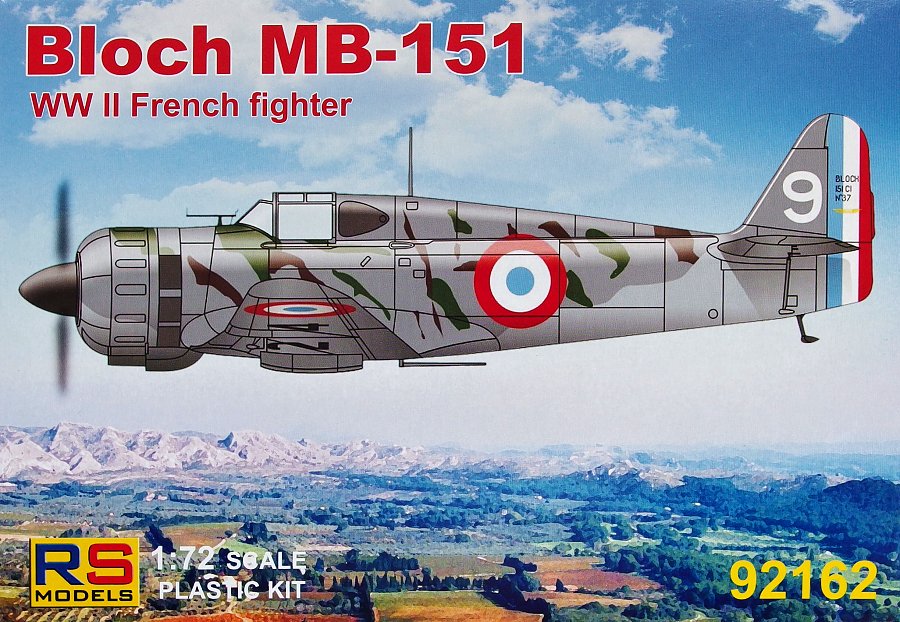 1/72 Bloch MB-151 (2x France, Greece, Germany)