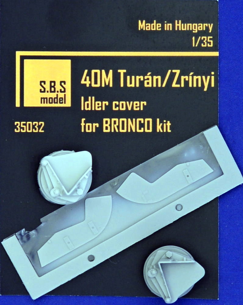 1/35 40M Turan/Zrinyi - Idler cover (BRONCO)