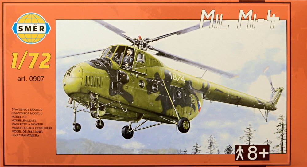1/72 Mil Mi-4 (ČSSR,USSR,Hungary,Poland)