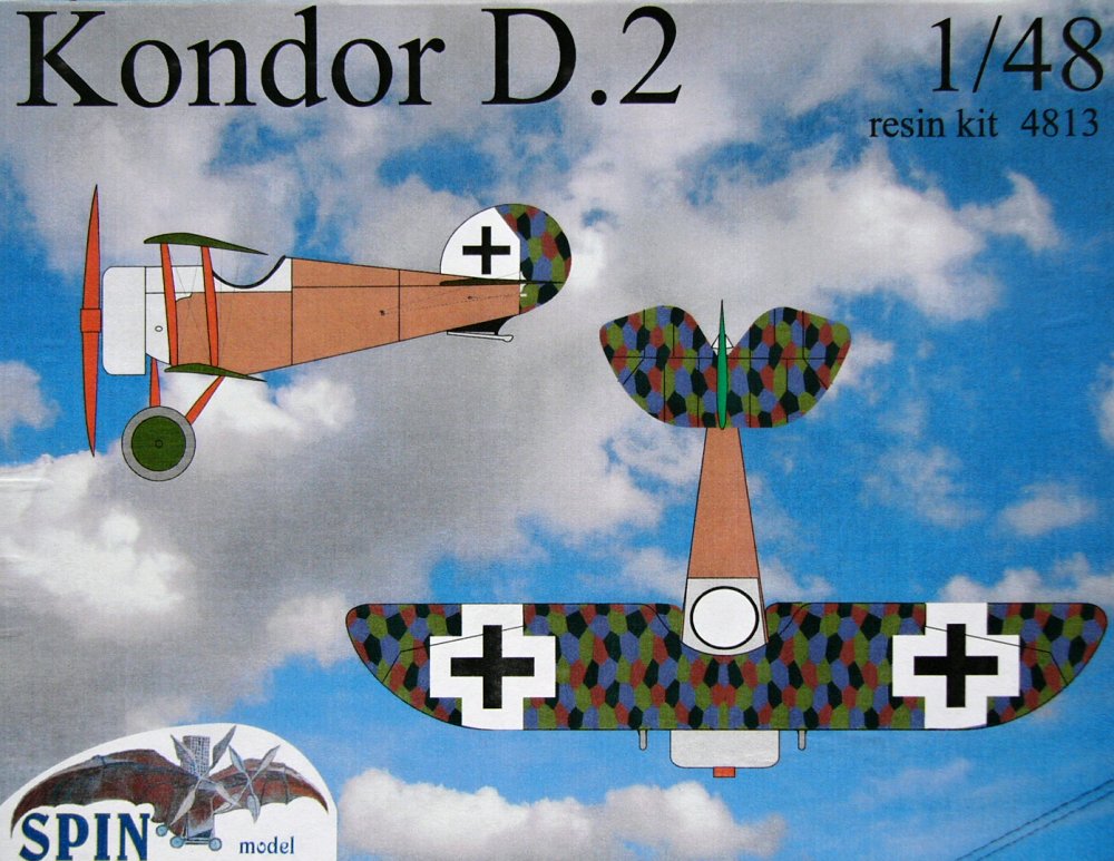 1/48 Kondor D.2 (resin kit, incl.decals)