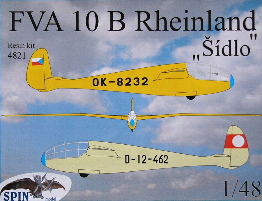 1/48 FVA 10B Rheinland 'Šídlo' (incl. decals)