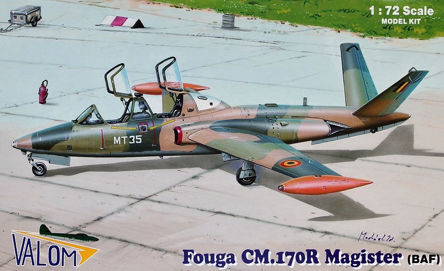 1/72 Fouga CM.170R Magister (BAF)