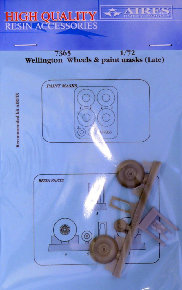 1/72 Wellington (late) wheels&paint masks (AIRF)