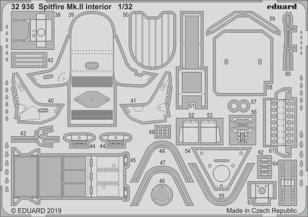SET Spitfire Mk.II interior (REV)