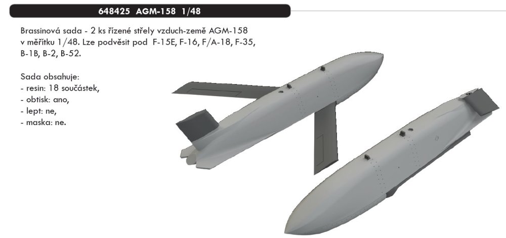 BRASSIN 1/48 AGM-158