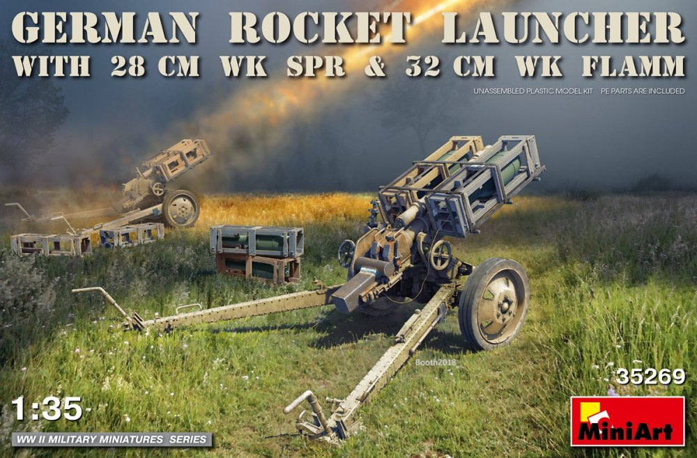 1/35 German Rock.Launcher (28cm WK Spr&32cm WK Fl)