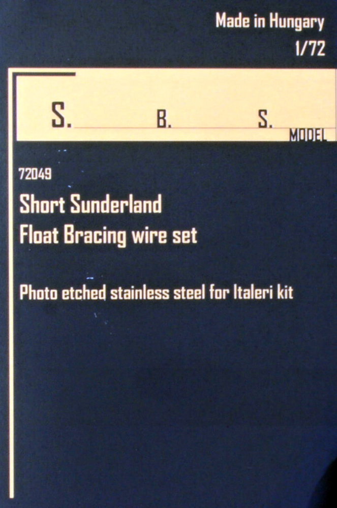 1/72 Short Sunderland Float Bracing wire set (ITA)