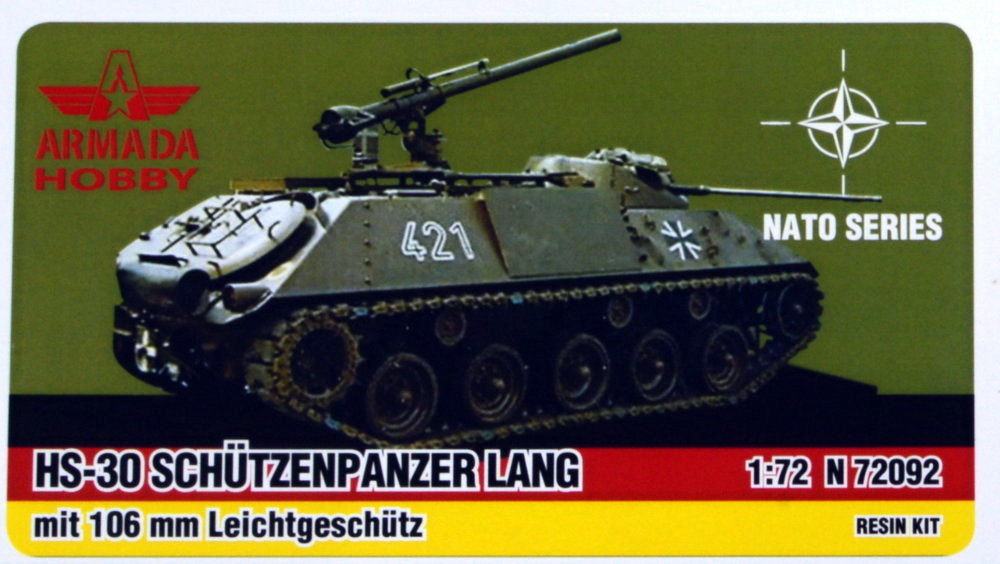 1/72 HS-30 Schützenpanzer Lang w/ 106mm Leichtges.