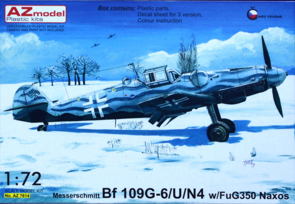 1/72 Messerschmitt Bf 109G-6/U/N4 w/ FuG350 Naxos