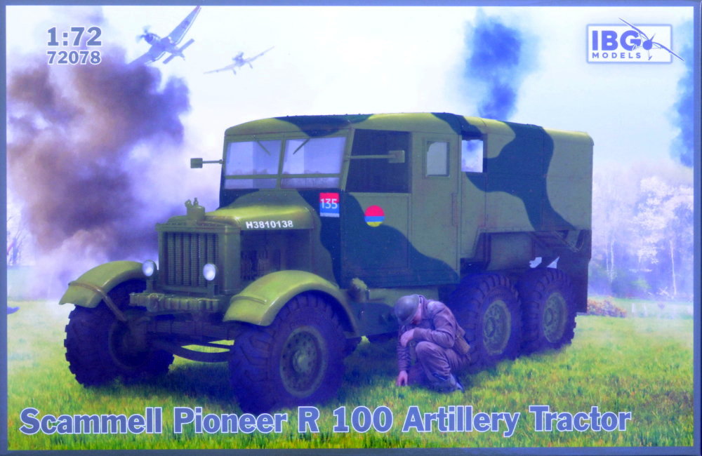 1/72 Scammell Pioneer R 100 Artillery Tractor