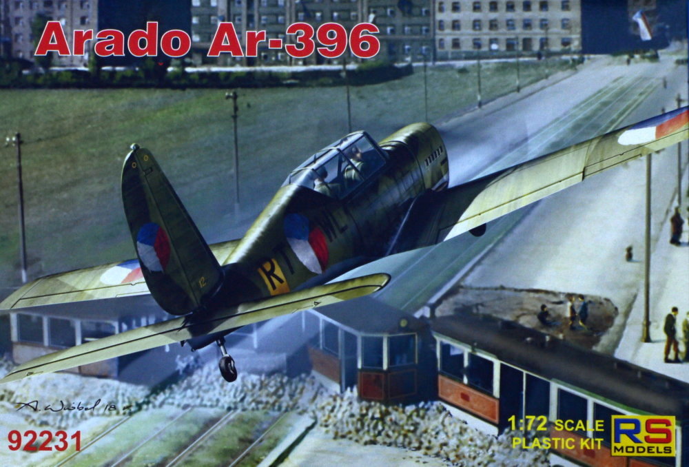 1/72 Arado Ar-396 (3x camo)