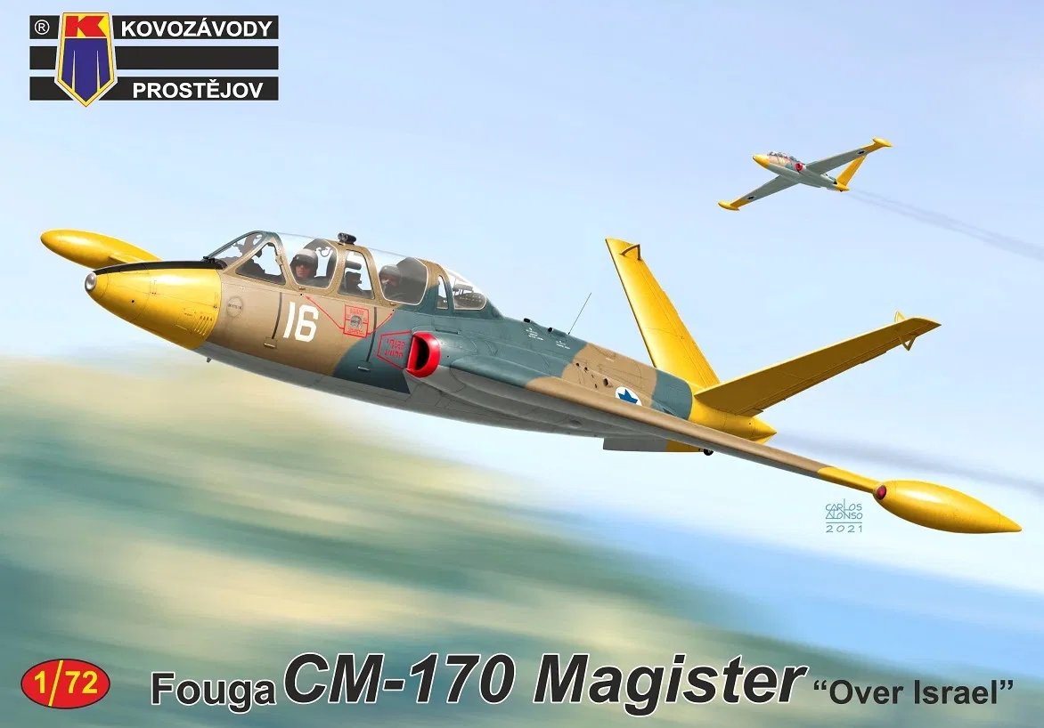 1/72 Fouga CM-170 Magister 'Over Israel' (3x camo)