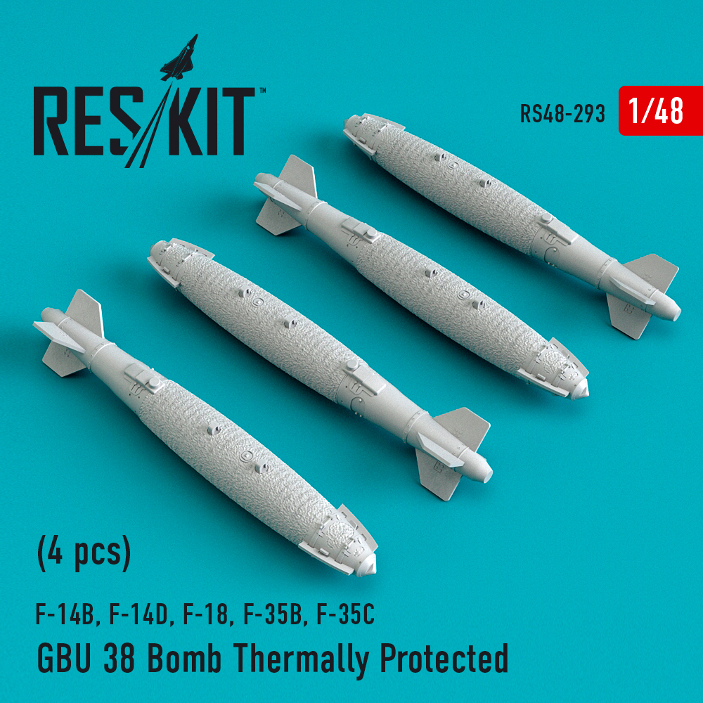 1/48 GBU 38 Bomb Thermally Protected (4 pcs.)