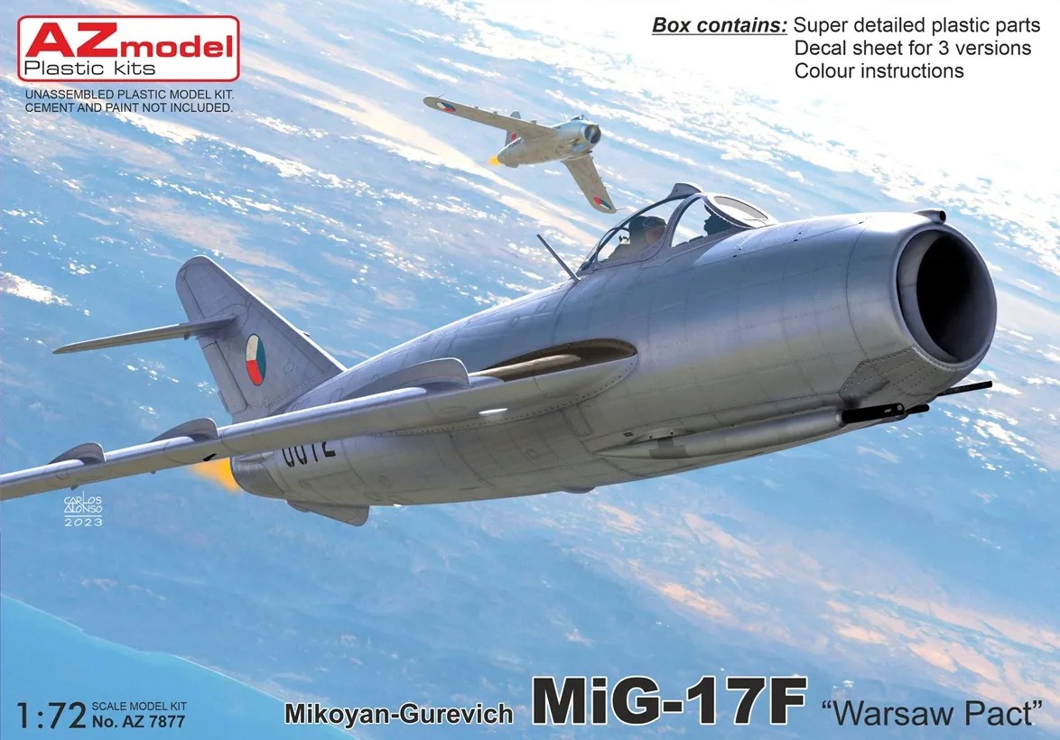 1/72 MiG-17F 'Warsaw Pact' (3x camo)