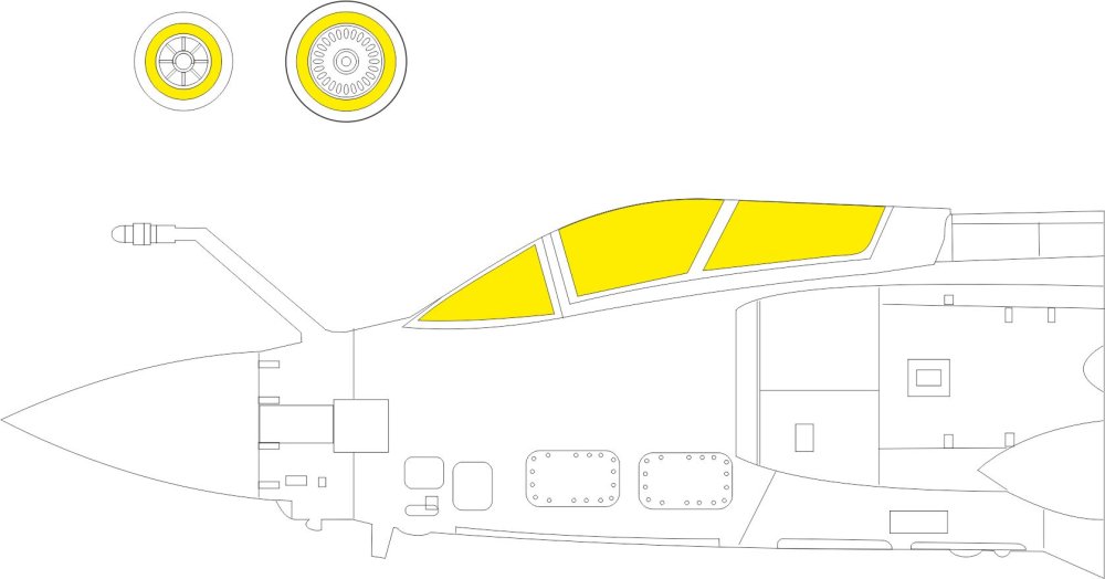 Mask 1/48 Buccaneer S.2B (AIRF)