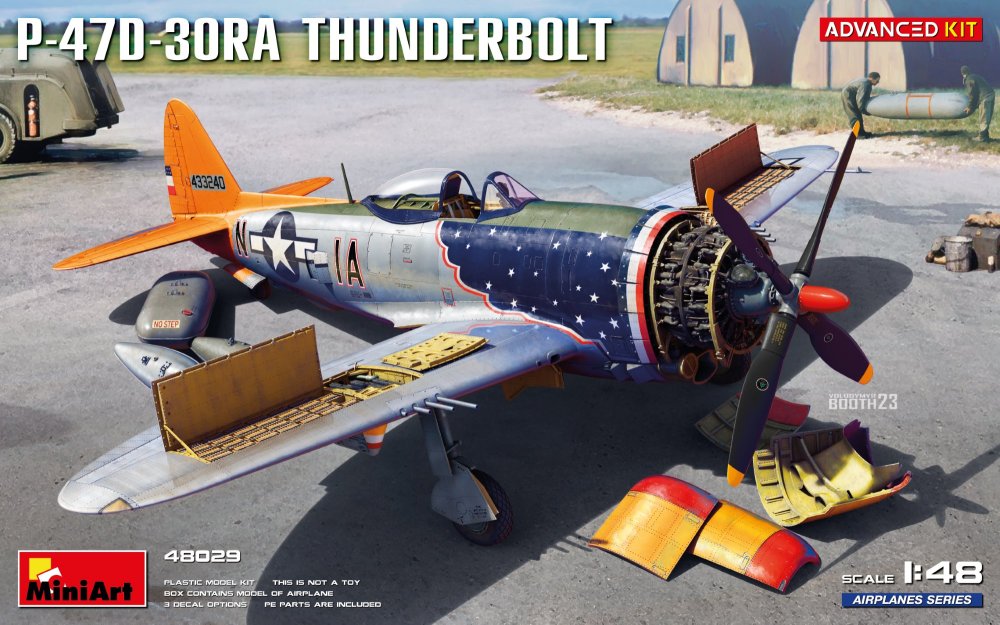 1/48 P-47D-30RA Thunderbolt (ADVANCED KIT)