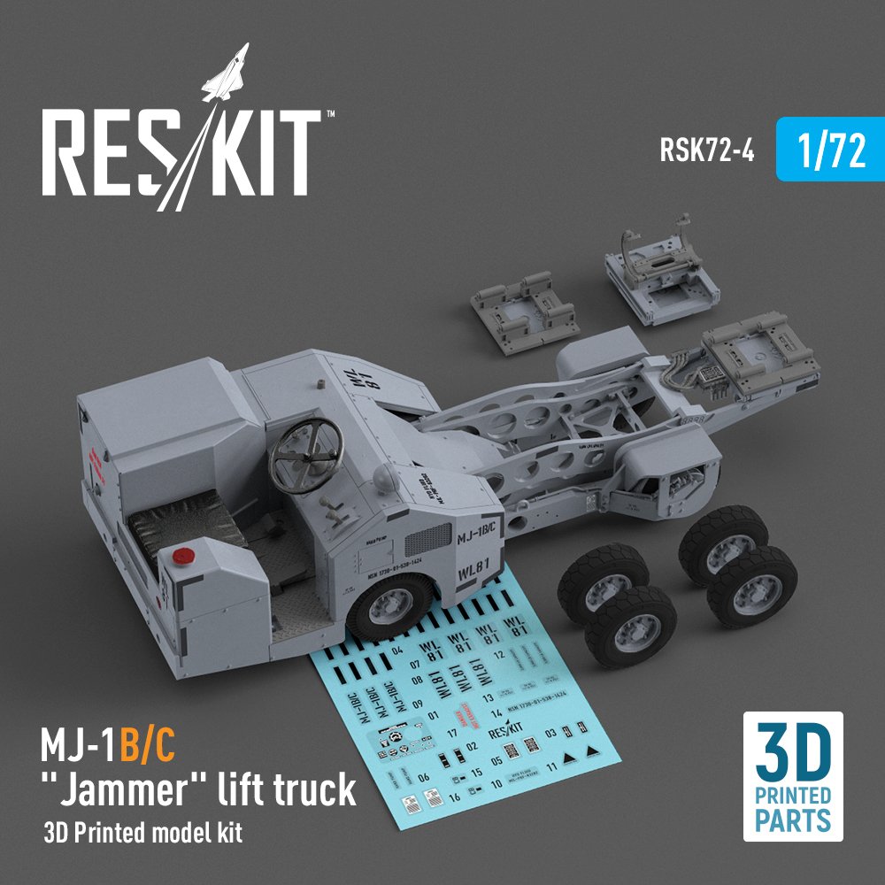 1/72 MJ-1B/C 'Jammer' lift truck (3D model)