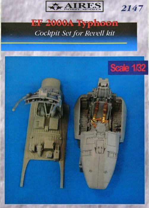 1/32 EF 2000A Typhoon cockpit set (TRUMP)