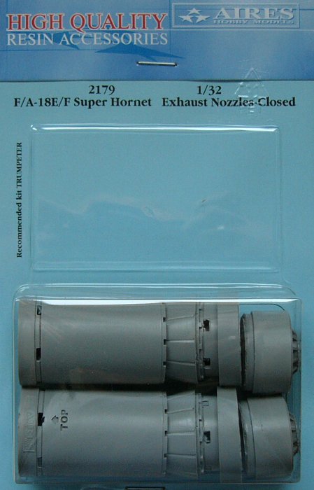 1/32 F/A-18E/F exhaust nozzles - closed (TRUMP)