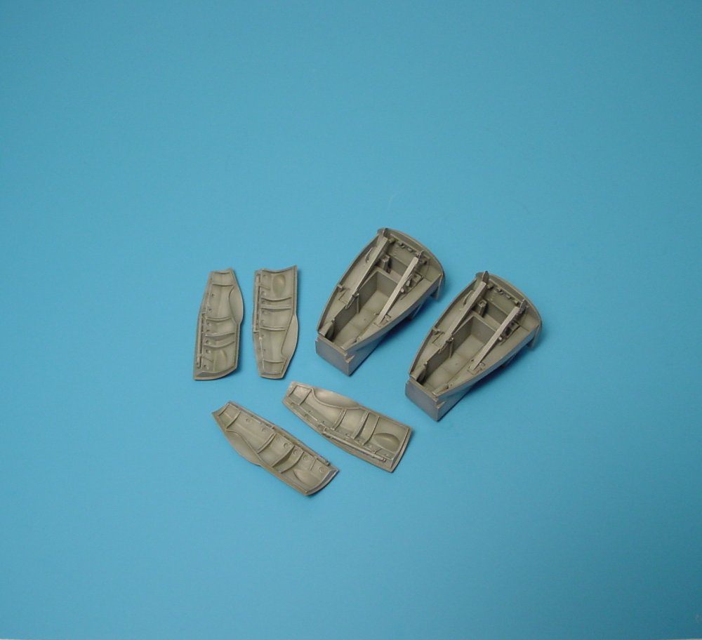 1/48 Beaufighter Wheel bays for Tamiya kit