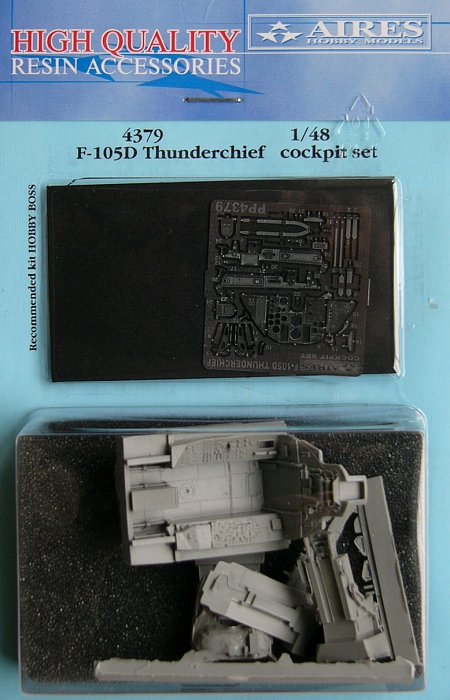 1/48 F-105D Thunderchief cockpit set (HOBBYB)