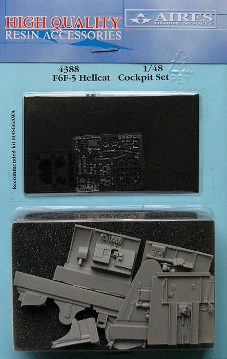 1/48 F6F-5 Hellcat cockpit set  (HAS)