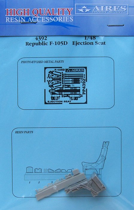 1/48 Republic F-105D ejection seat