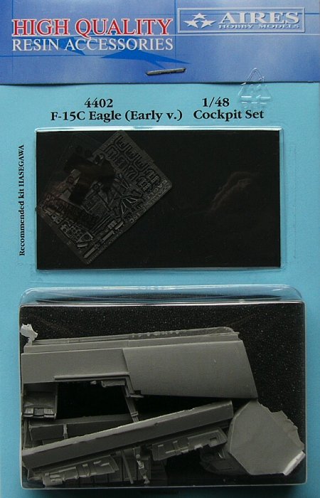 1/48 F-15C Eagle (early) cockpit set  (HAS)