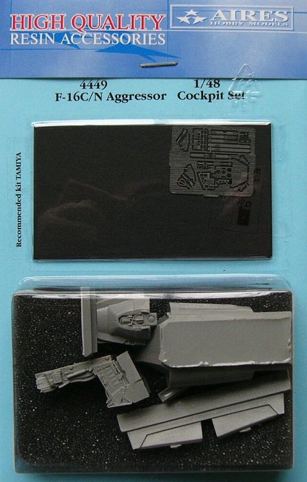 1/48 F-16C/N Aggressor cockpit set (TAM)