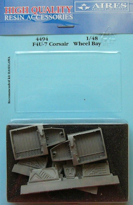 1/48 F4U-7 Corsair wheel bay  (HAS)