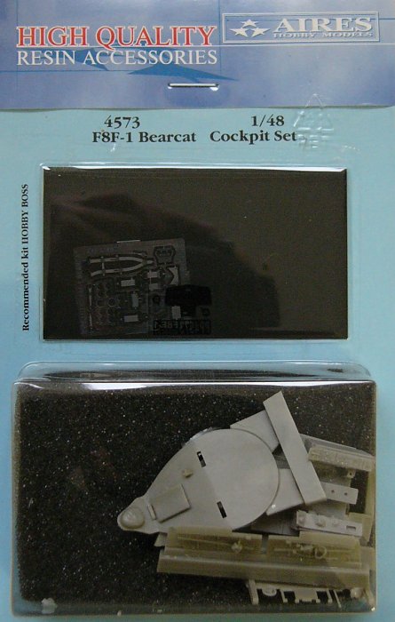 1/48 F8F-1 Bearcat cockpit set (HOBBYB)