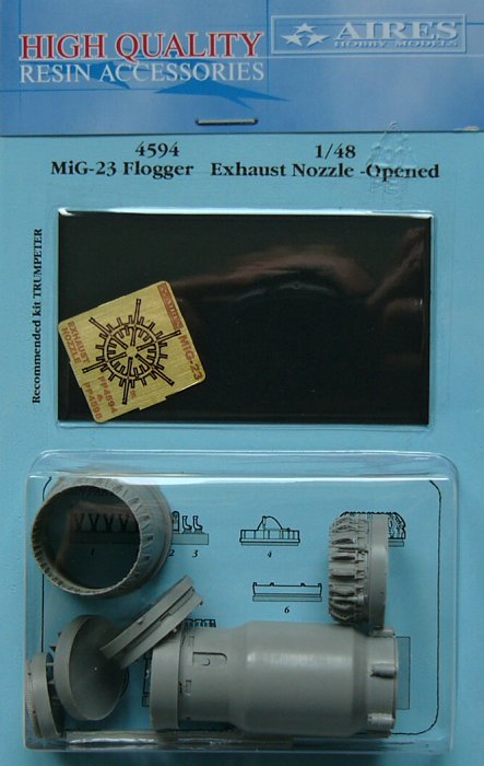 1/48 MiG-23 Flogger exhaust nozzle opened (TRUMP)