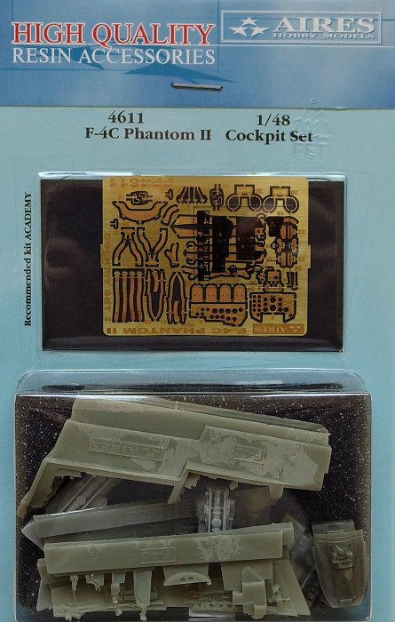 1/48 F-4C Phantom II cockpit set (ACAD)