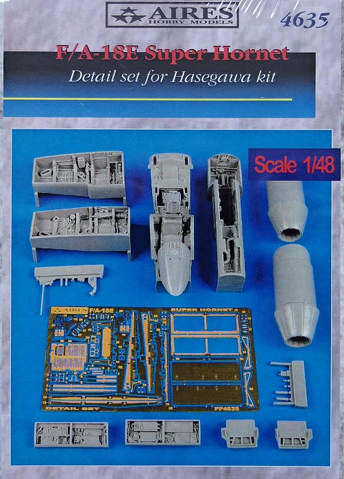 1/48 F/A-18E Super Hornet detail set (HAS)