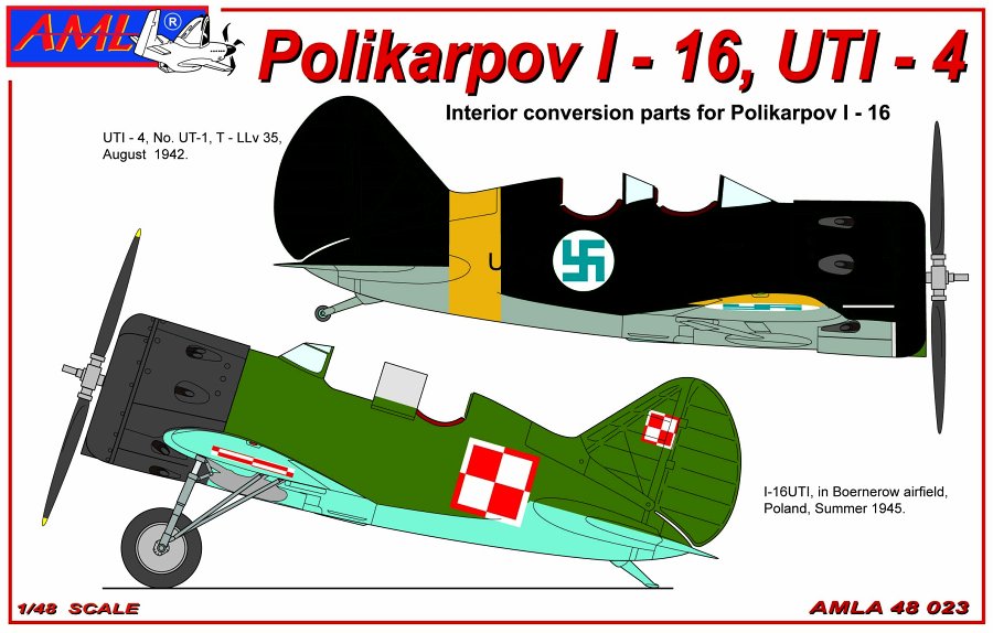 1/48 Polik. I-16 UTI-4 Interior (Poland,Finland)