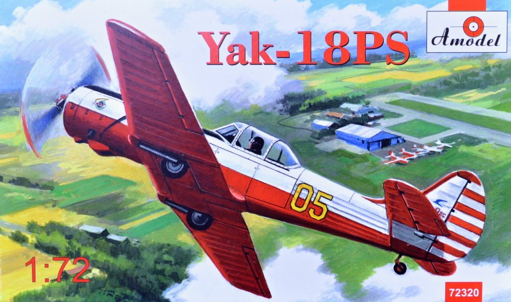 1/72 Yak-18PS (2x camo version)