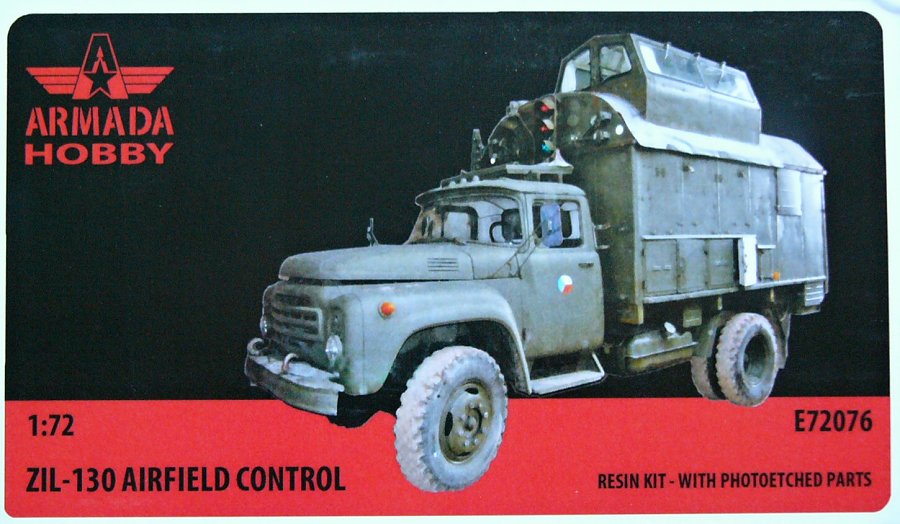 1/72 ZIL-130 Airfield Control (resin kit w/ PE)