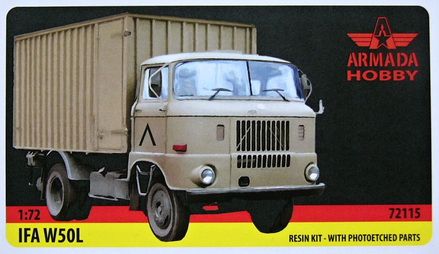 1/72 IFA W50L box body (resin kit)