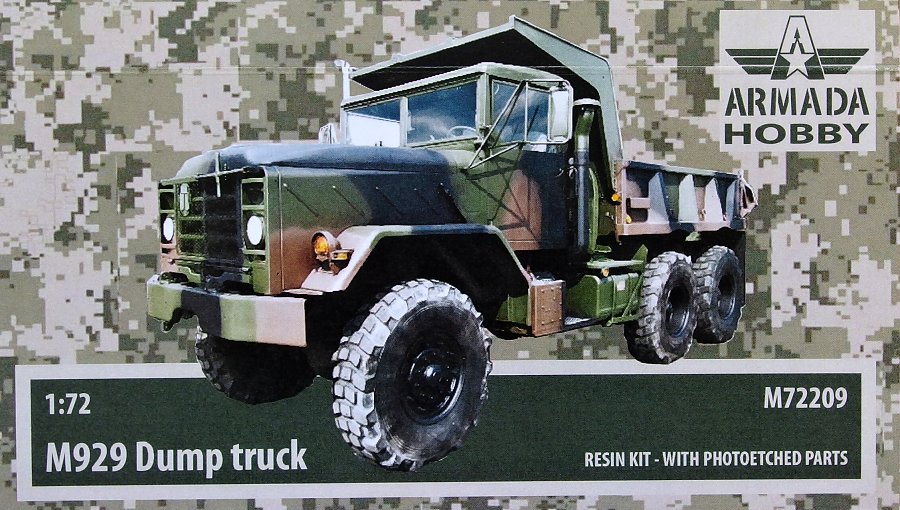 1/72 M929 Dump Truck (resin kit & PE parts)